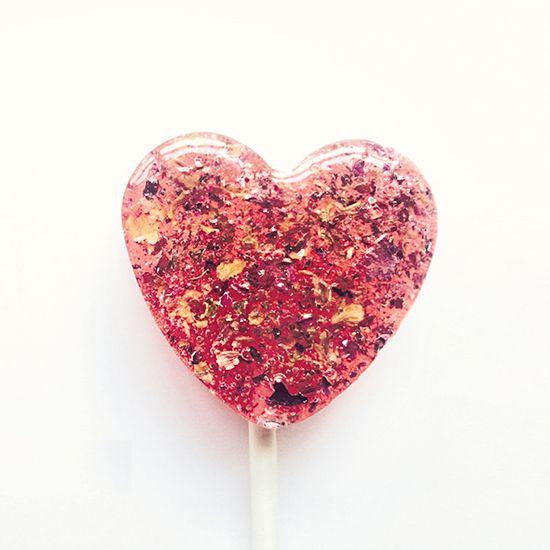 FWX LECCARE LOLLIPOPS ROSE AND HONEY HEART