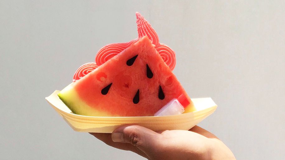 what a melon soft serve