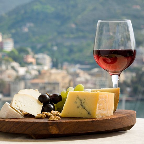 wine and cheese mapping