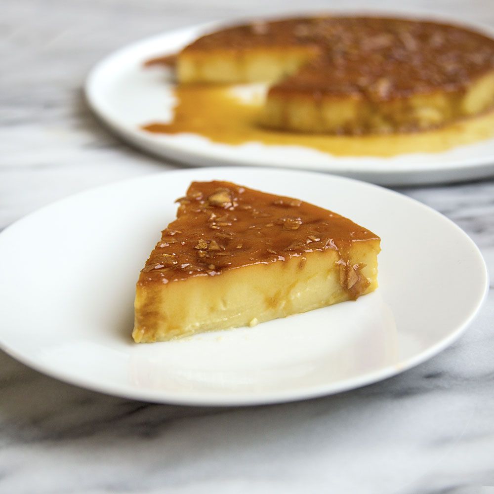 Toasted Coconut Flan 