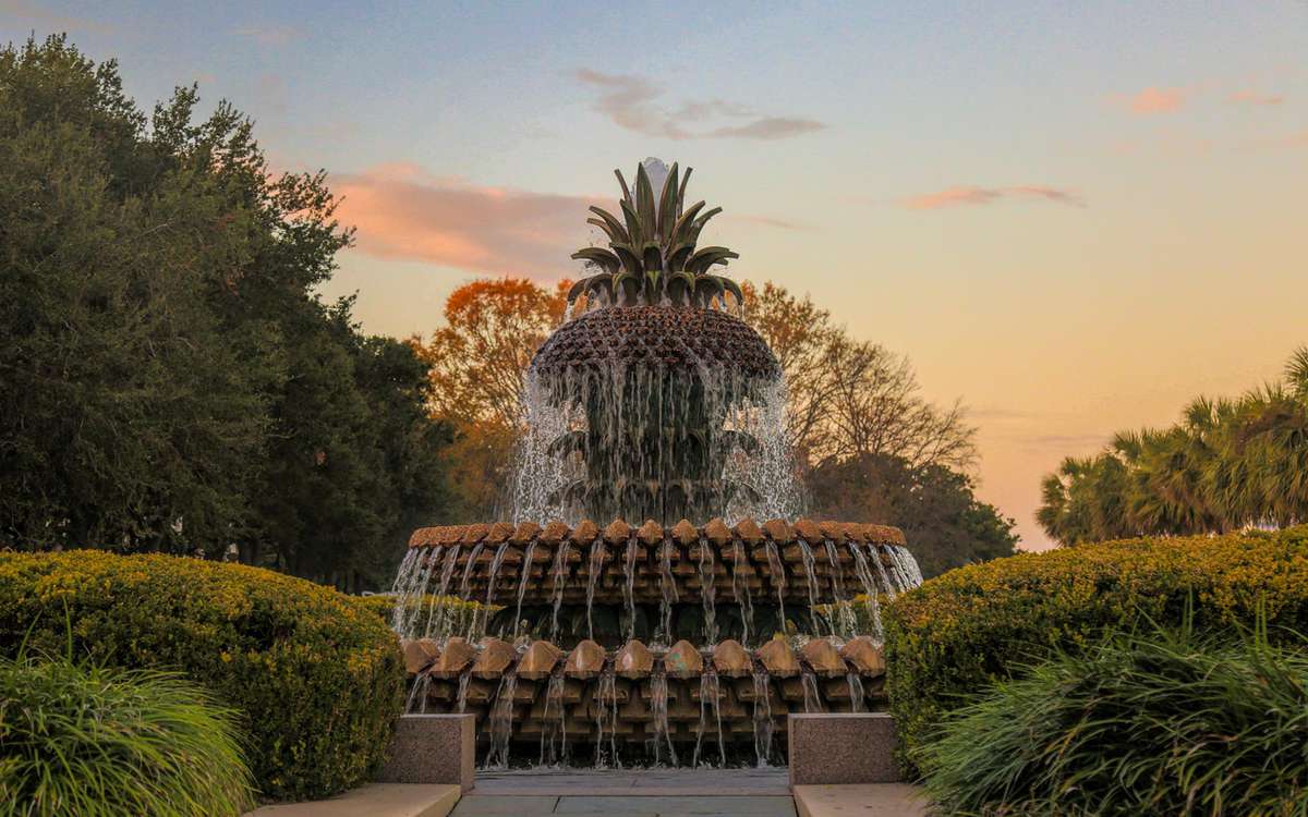 The Pineapple Fountain
