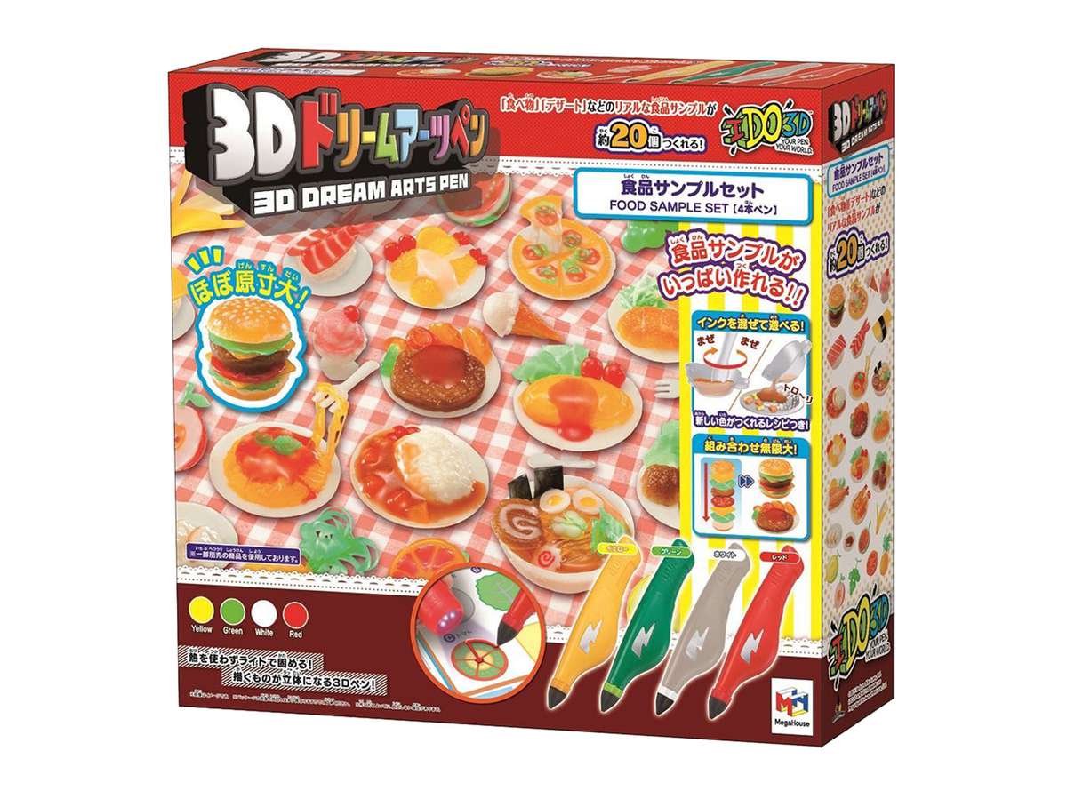 3-d pen food themed japan