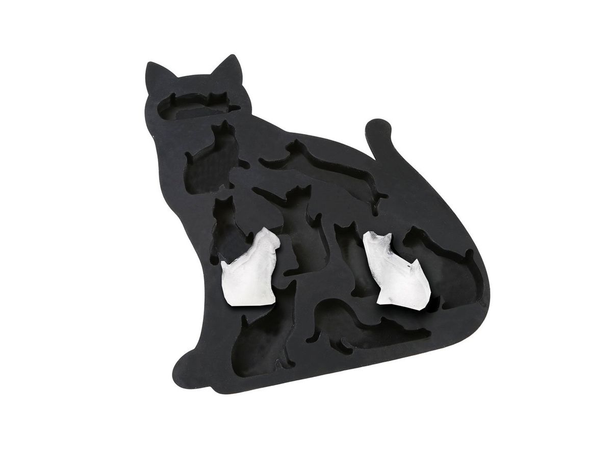 ice cube mold black cat
