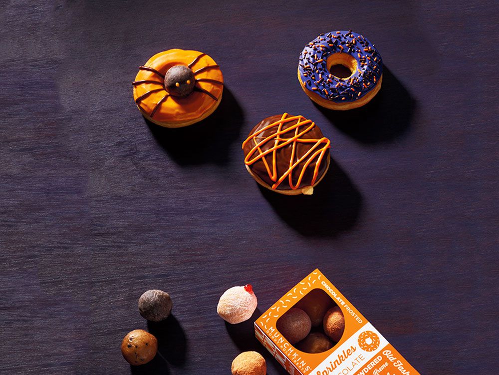 boston scream donut for halloween special at dunkin