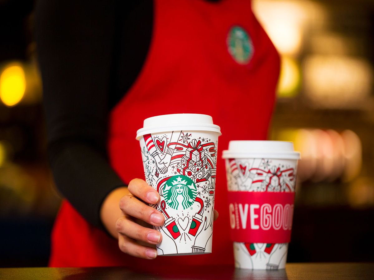 Starbucks Holiday cups