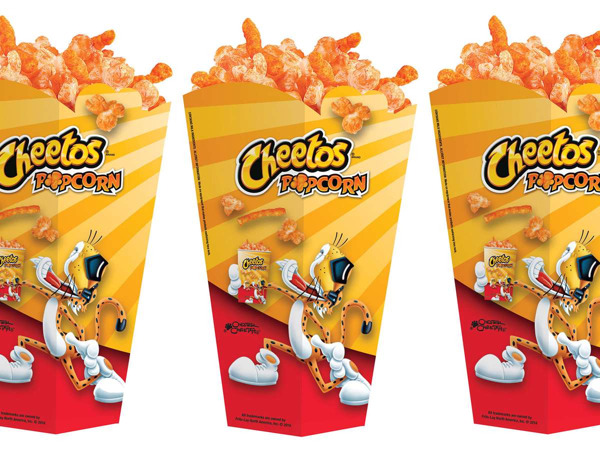 cheetos popcorn at regal move theatres