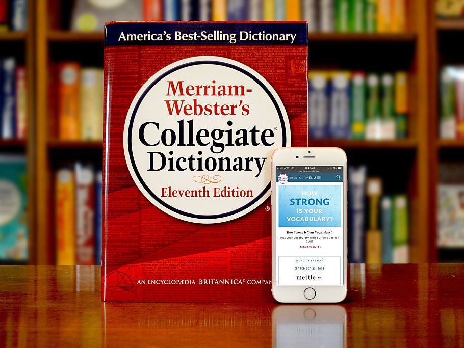 Merriam Webster food words