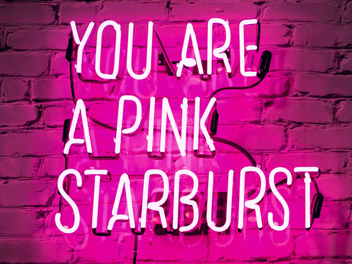 All pink Starburst