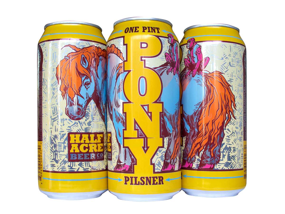 Half Acre Beer Pony Pilsner