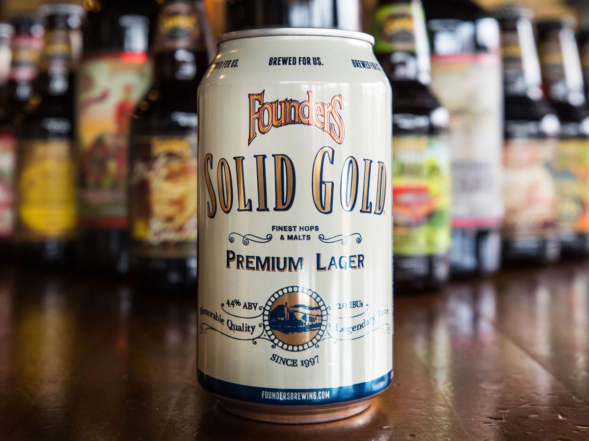 Founders Brewing Solid Gold Lager