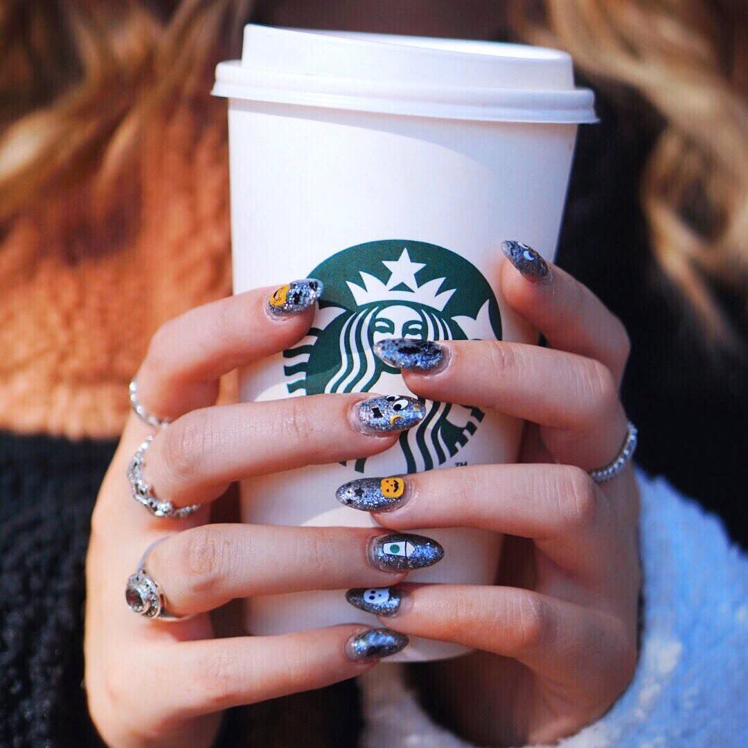 Starbucks Makes Nail Decals For Hardcore Psl Fans Food Wine