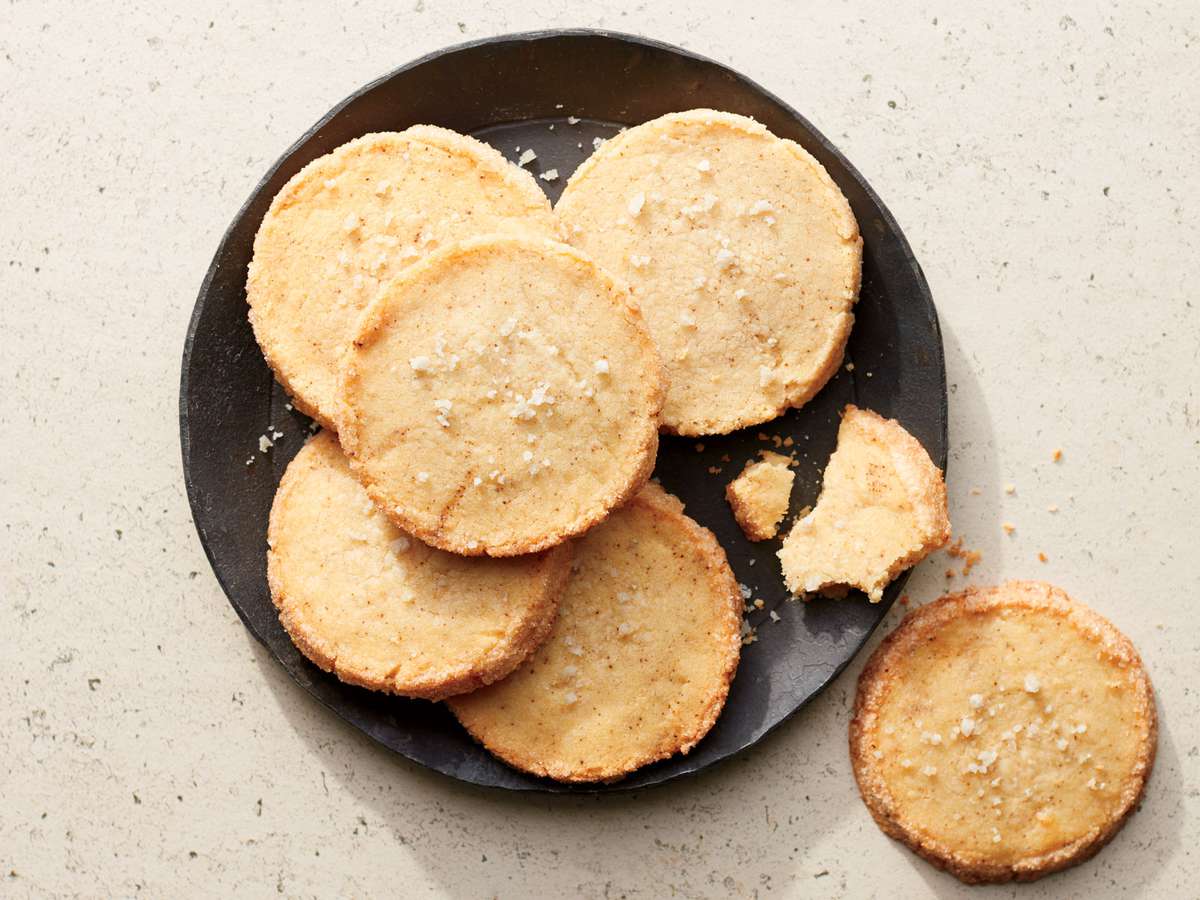 Vanilla-Brown Butter Sable Cookies