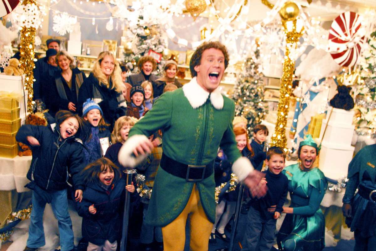 How 'Elf' built a winter wonderland out of paper and department store goods