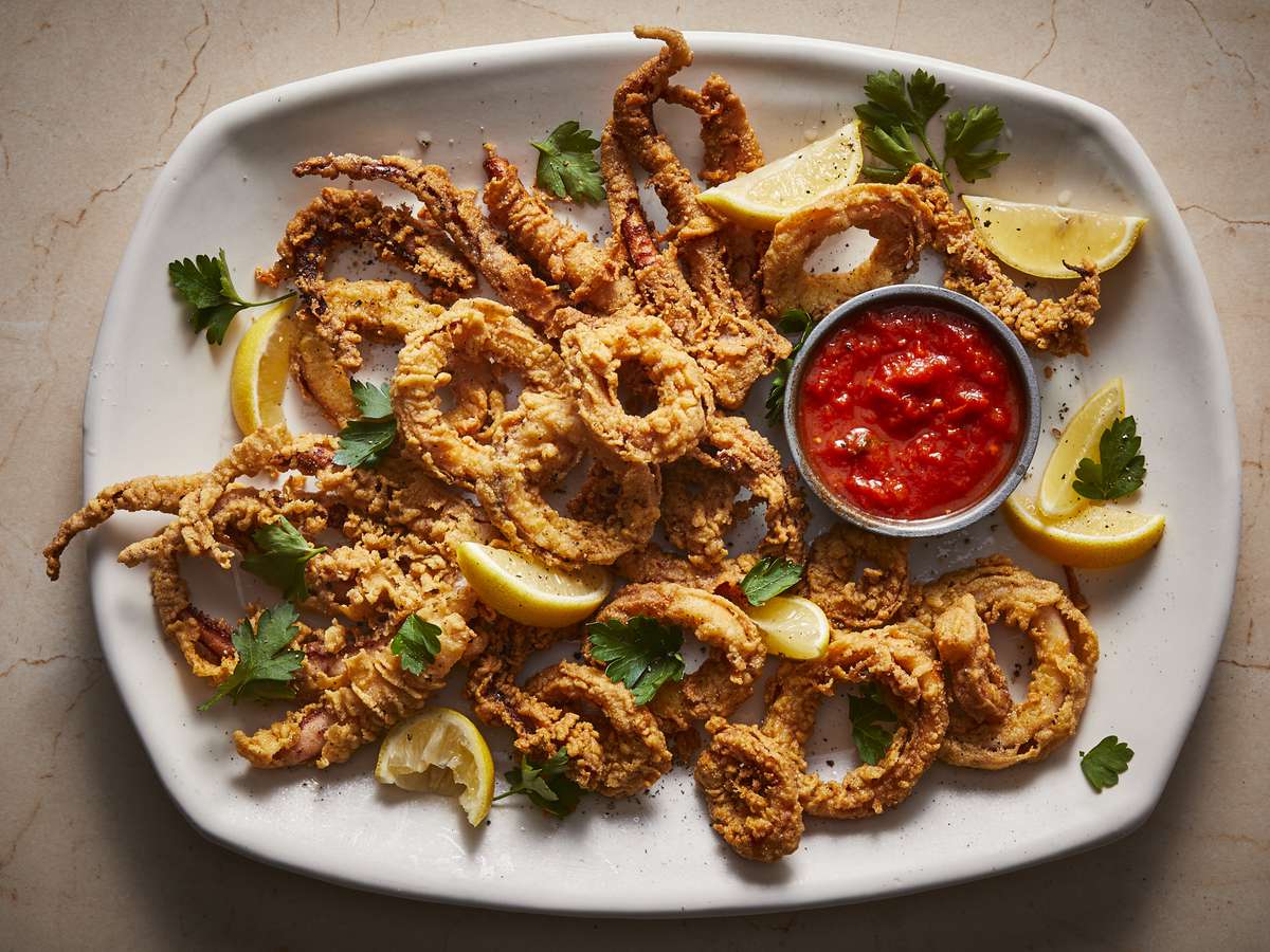 Extra-Crunchy Calamari