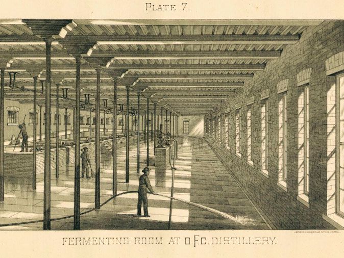 Buffalo Trace Fermenting Room 1883