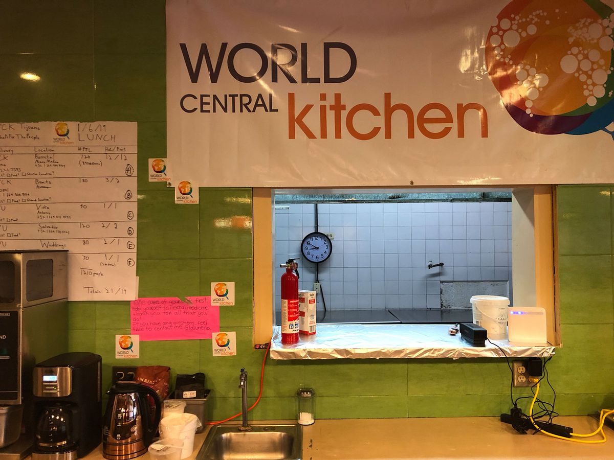 World Central Kitchen Pass Through