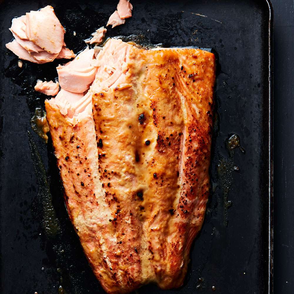 Roasting Side of Salmon