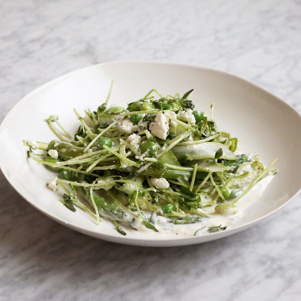 Spring Asparagus Salad with Feta