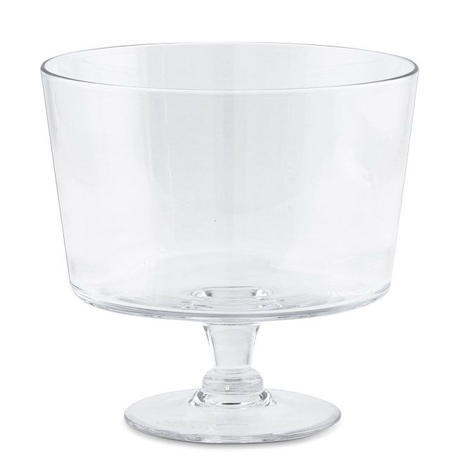 glass trifle bowl