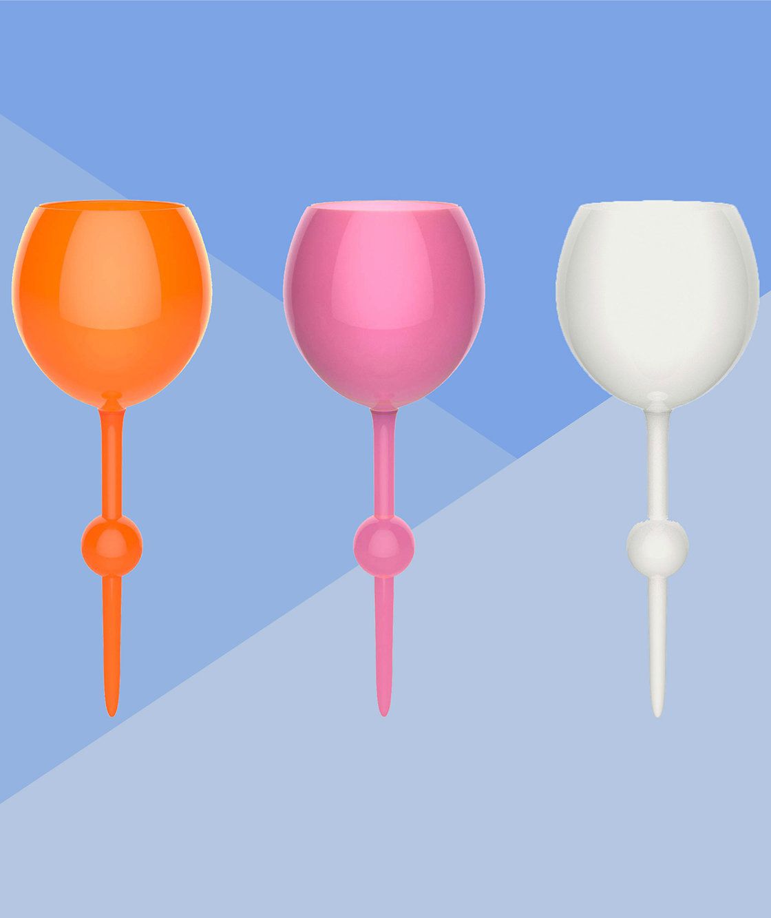 干杯!这些漂浮的、防溅的杯子让你在海滩和泳池里喝葡萄酒变得很容易亚搏电竞