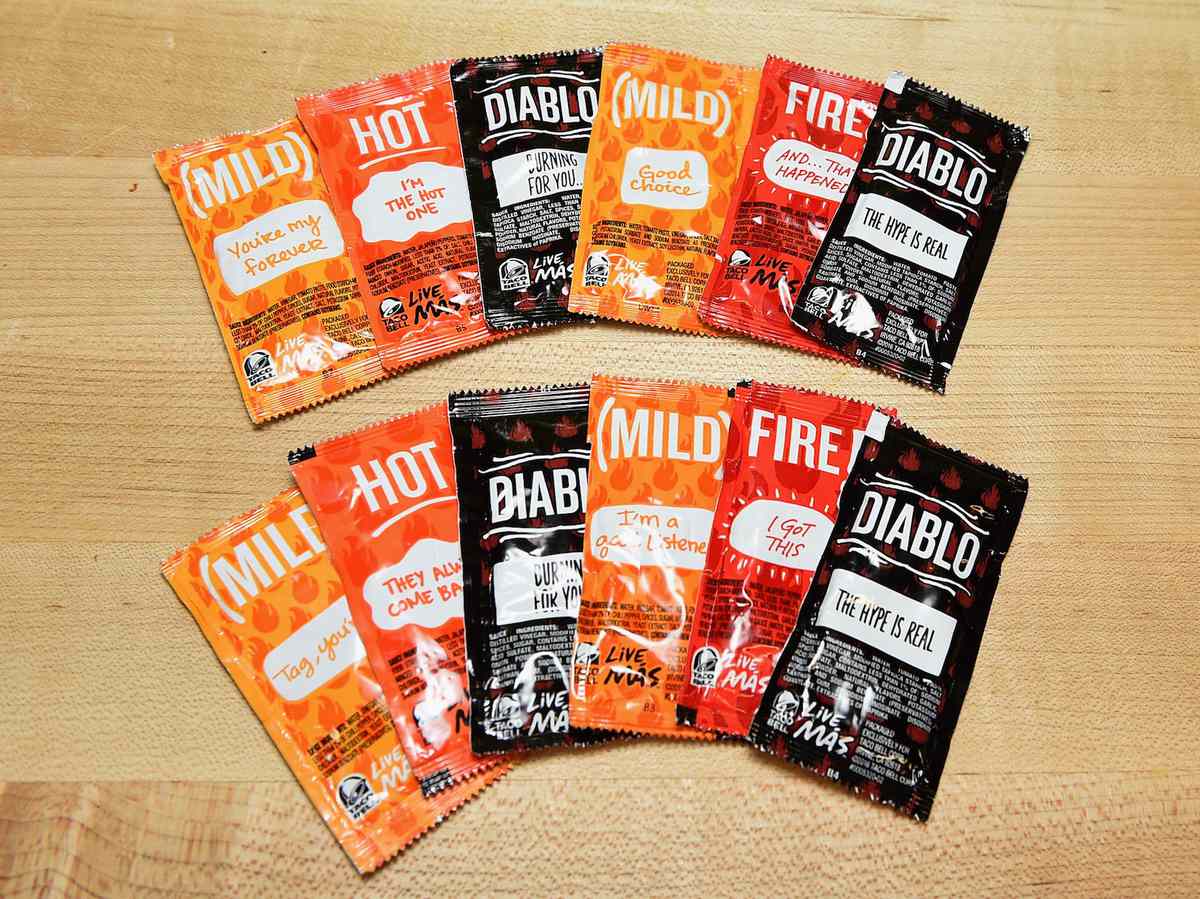 Swipe Beskrivelse Kategori You Can Dress Up as a Taco Bell Hot Sauce Packet This Halloween | Food &  Wine