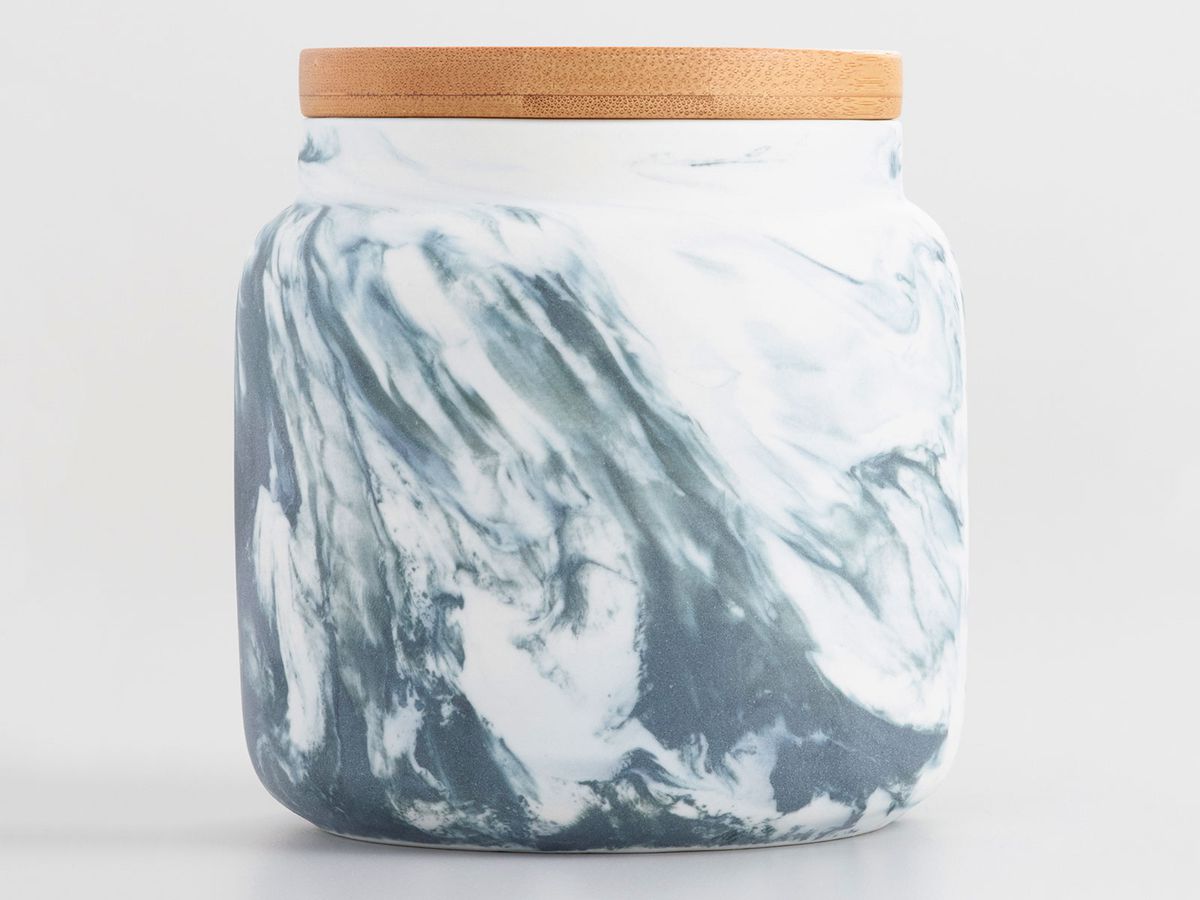 marble canister