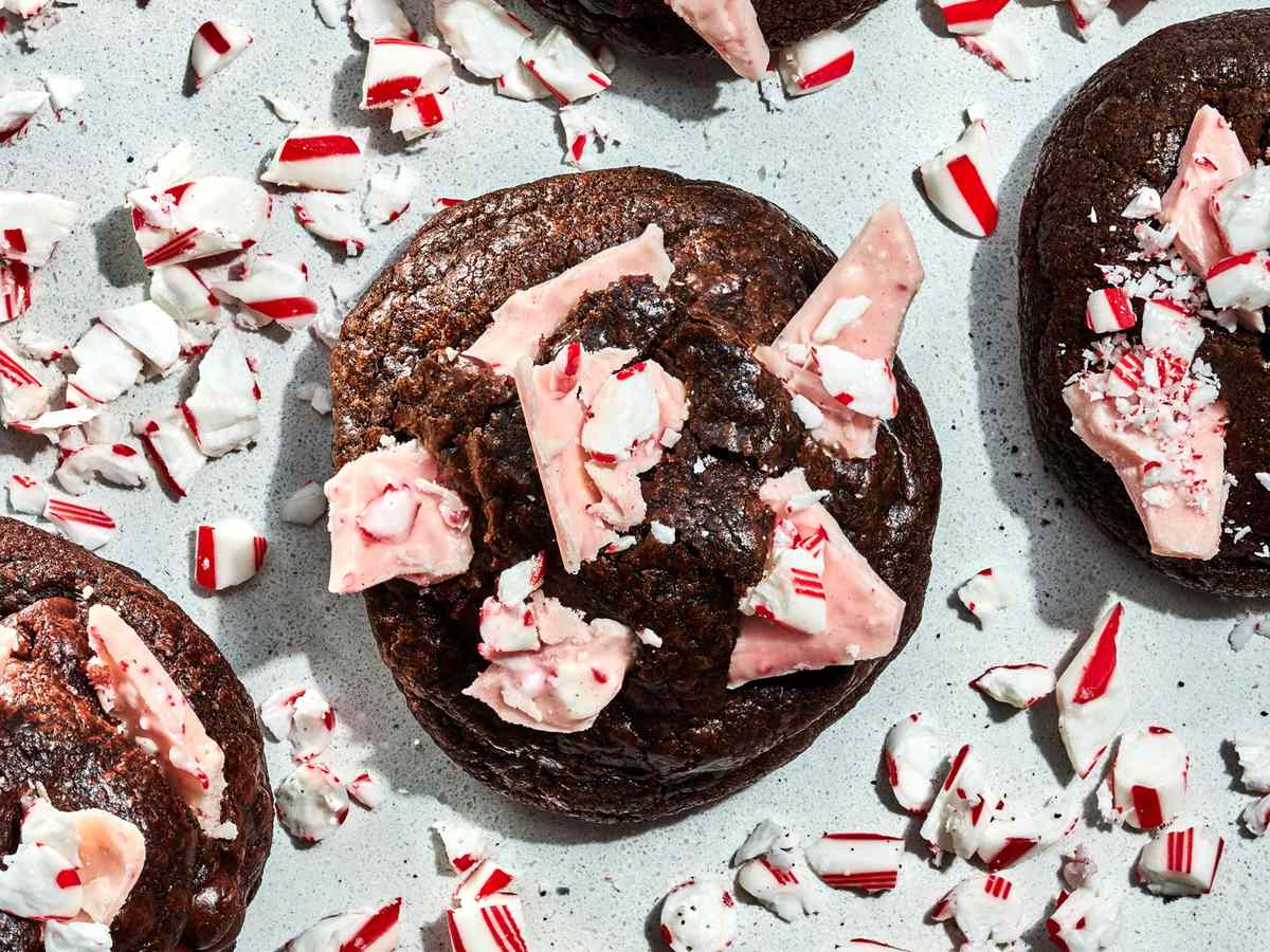 Triple Chocolate Peppermint Cookies Recipe