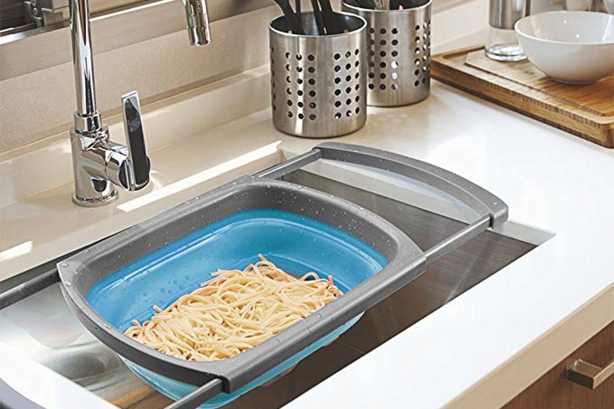 This $14 Space-Saving Kitchen Tool Has Zoomed Up Amazon's Best-Sellers List