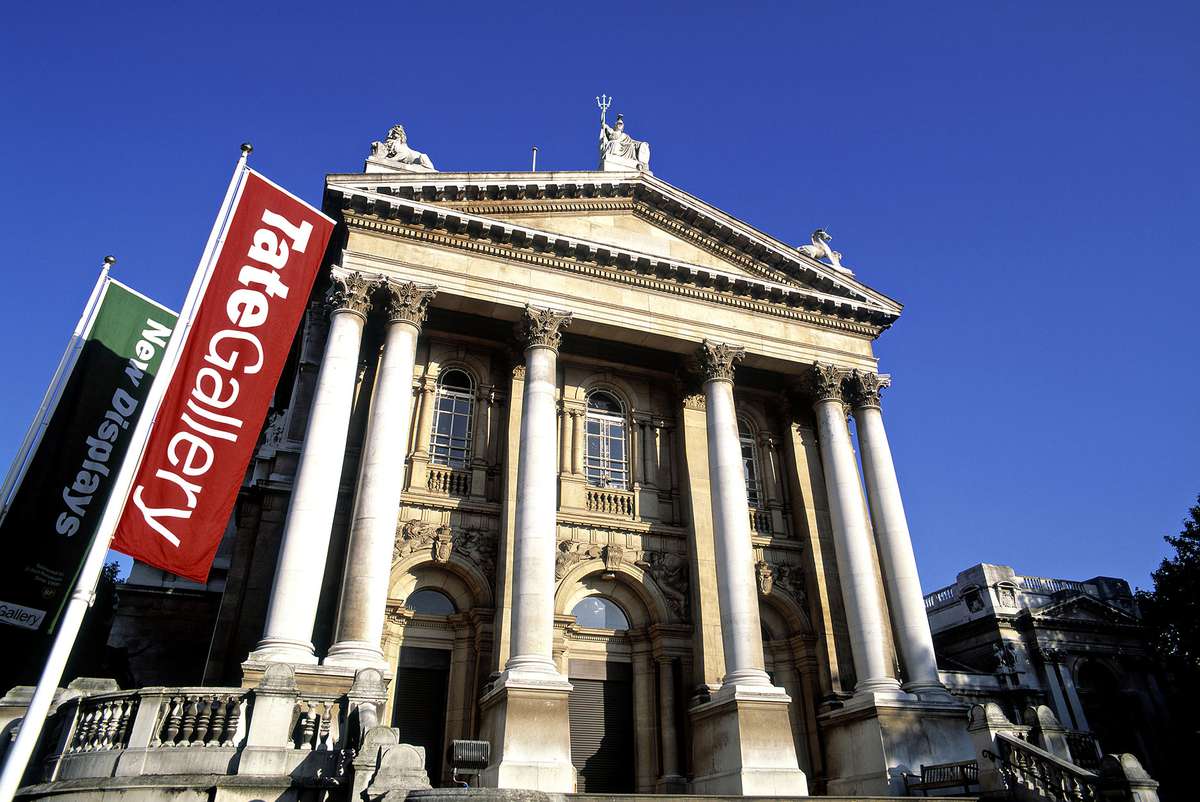 The Tate Britain museum in London