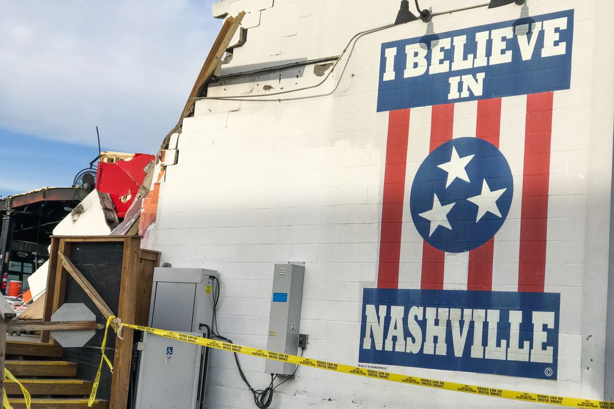 Nashville Tornado | I Believe In Nashville Mural
