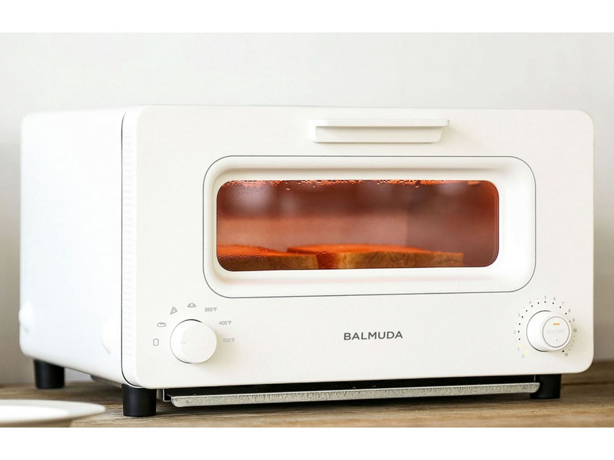 white balmuda toaster oven
