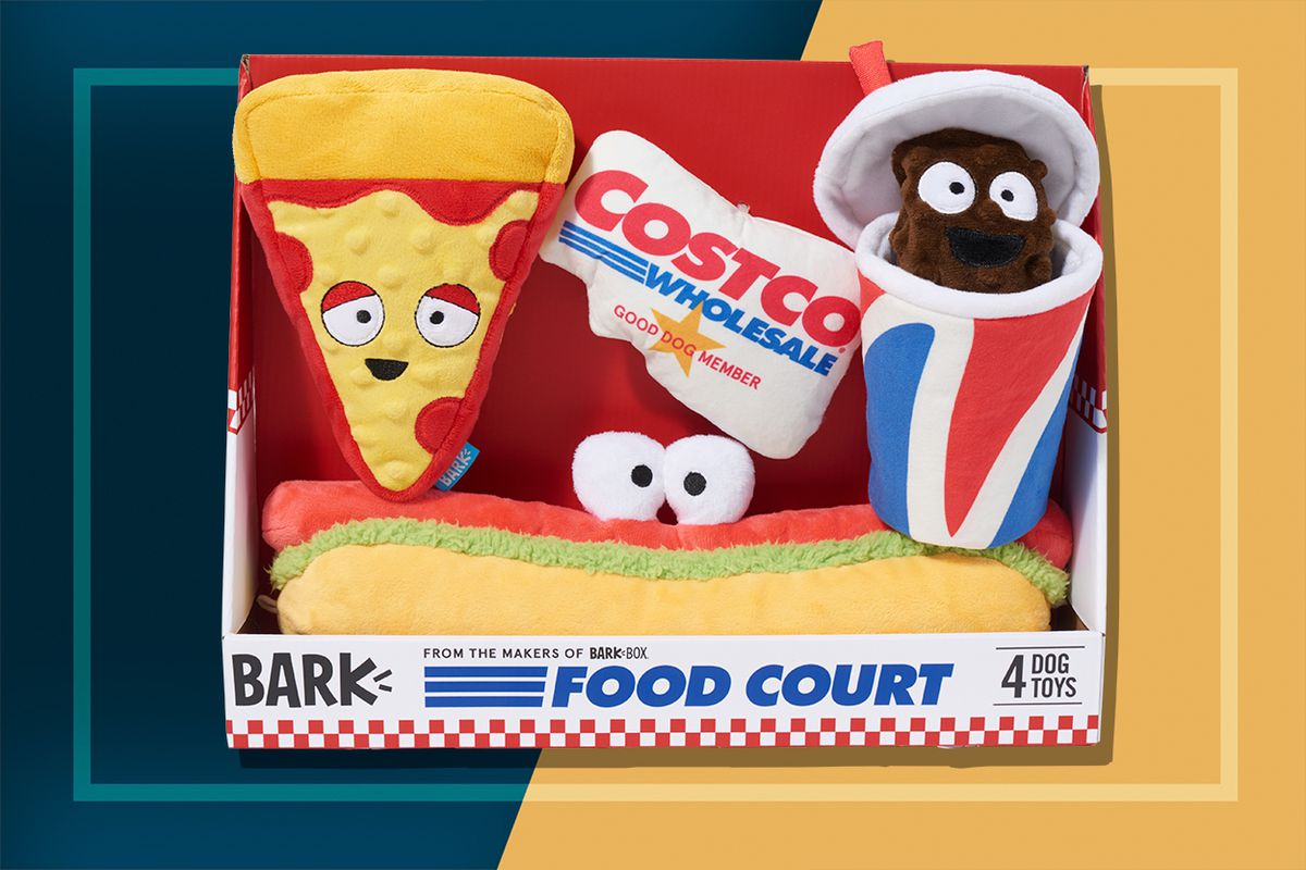 BARK Costco Food Court Dog Toys