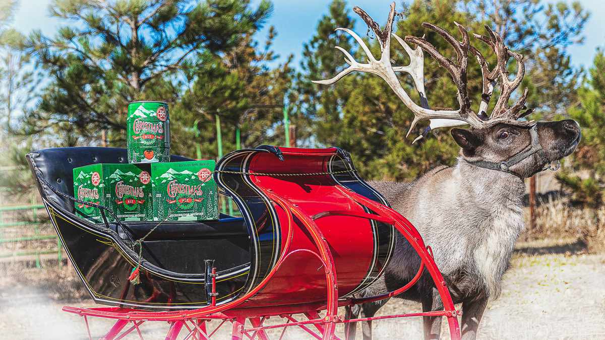 Reindeer beer delivery