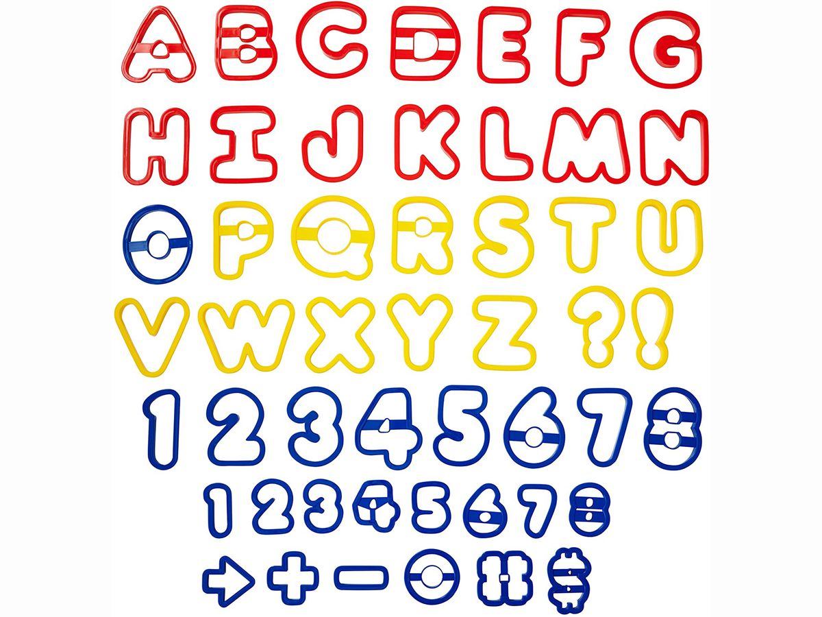 alphabet cookie cutters
