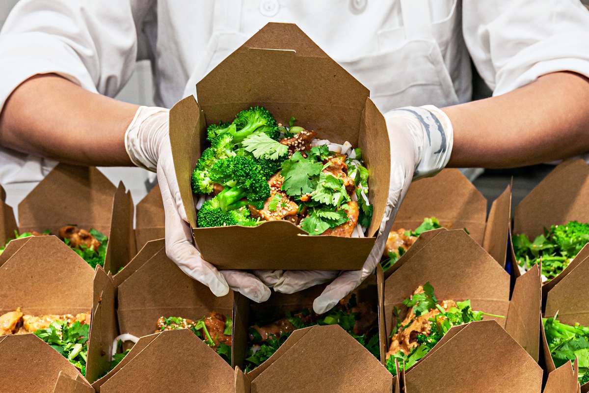 Food in Takeout Container