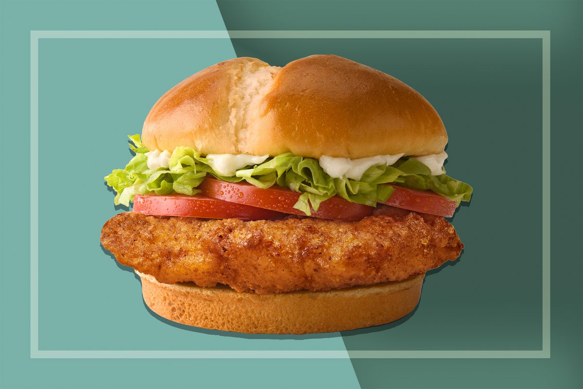 McDonald's Deluxe Crispy Chicken Sandwich