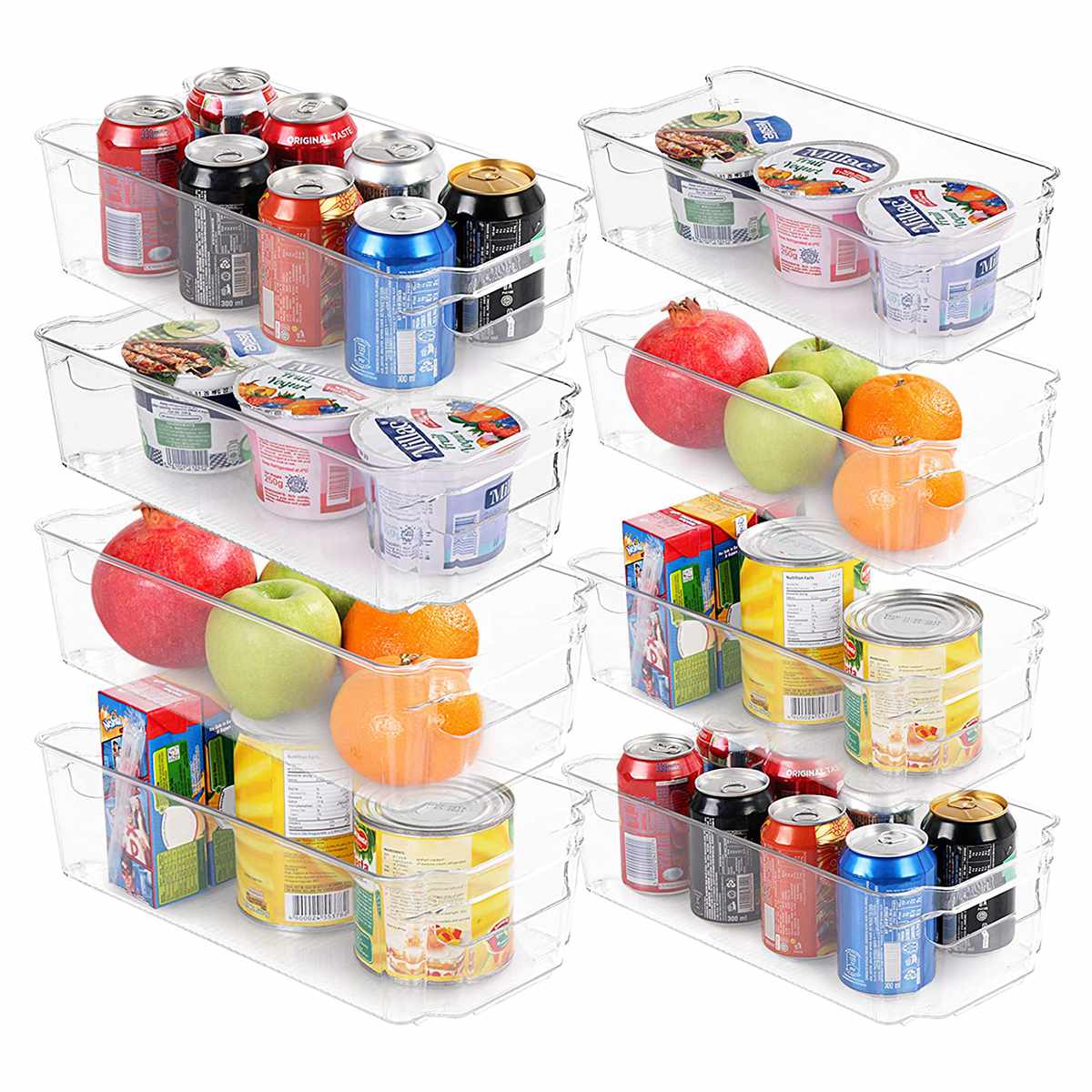 Set of 8 Pantry Organizers-Includes 8 Organizers