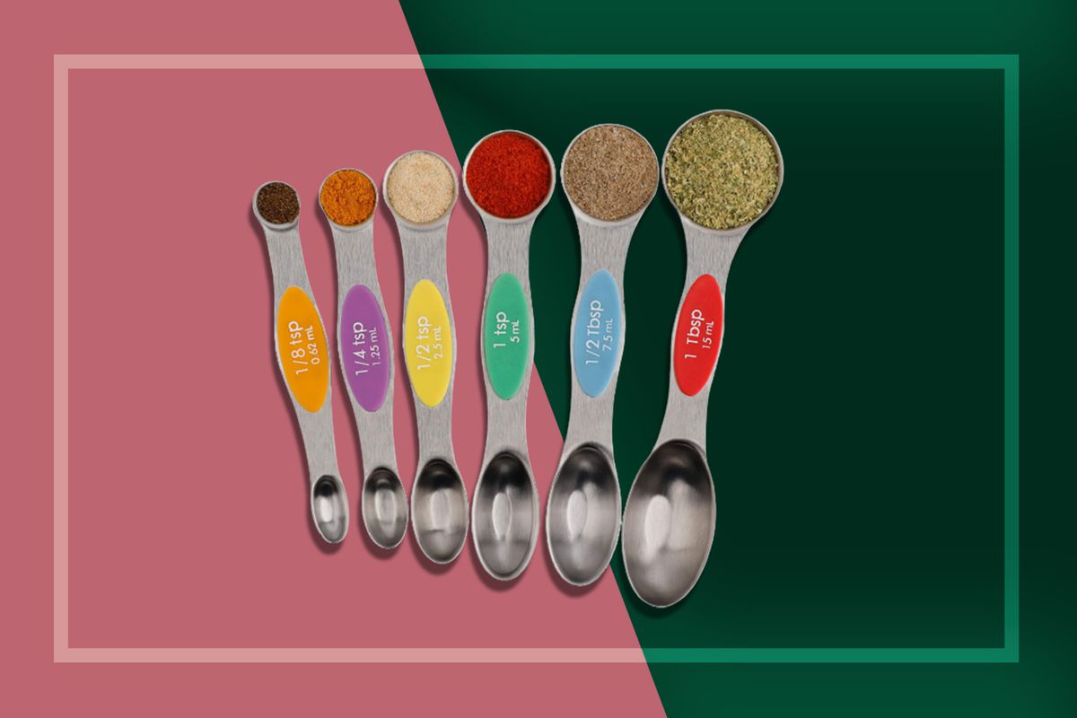 These Magnetic Measuring Spoons Make Cooking So Much Easier