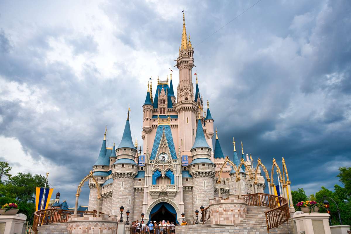 Cinderalla's Castle in Disney's Magic Kingdom