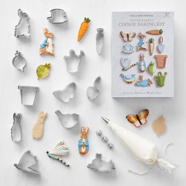 Peter rabbit cookie cutters