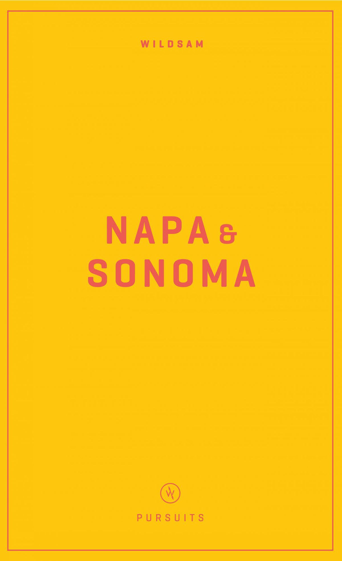 Wildsam Napa＆Sonoma指南封面