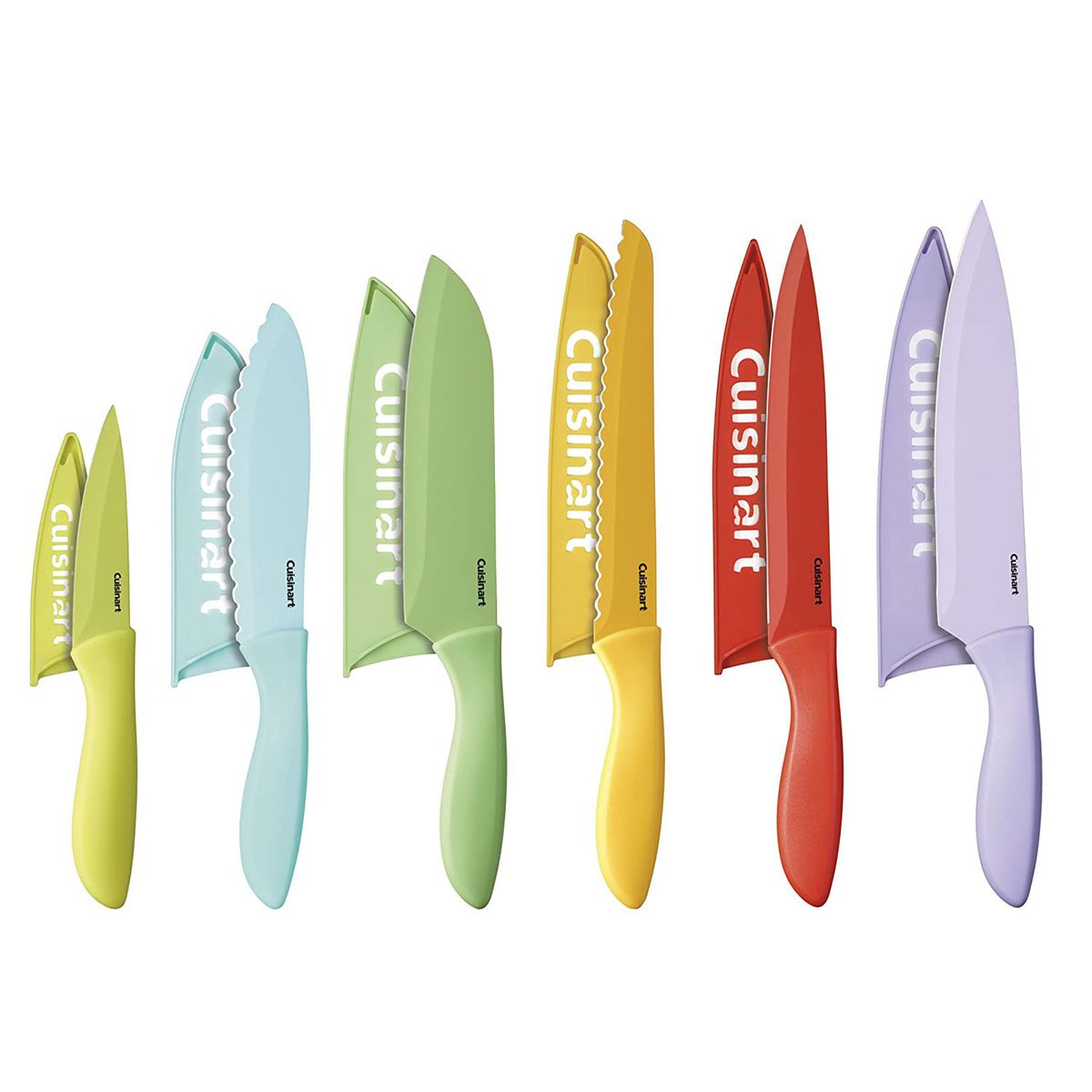 Cuisinart C55-12PCER1 Advantage Color Collection 12-Piece Knife Set