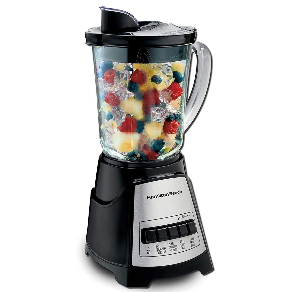 Hamilton Beach Power Elite Blender with 12 Functions for Puree