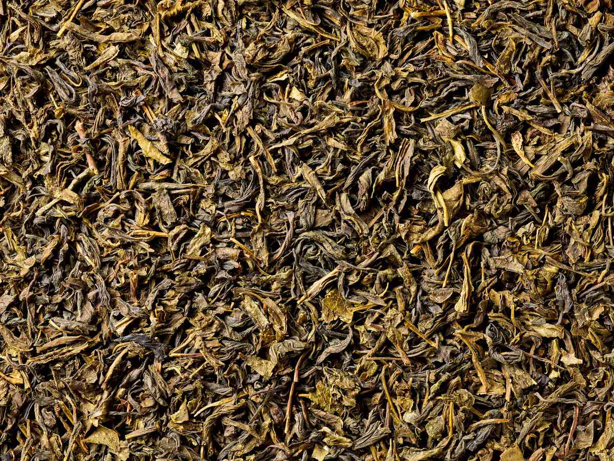 Ginseng green tea texture background