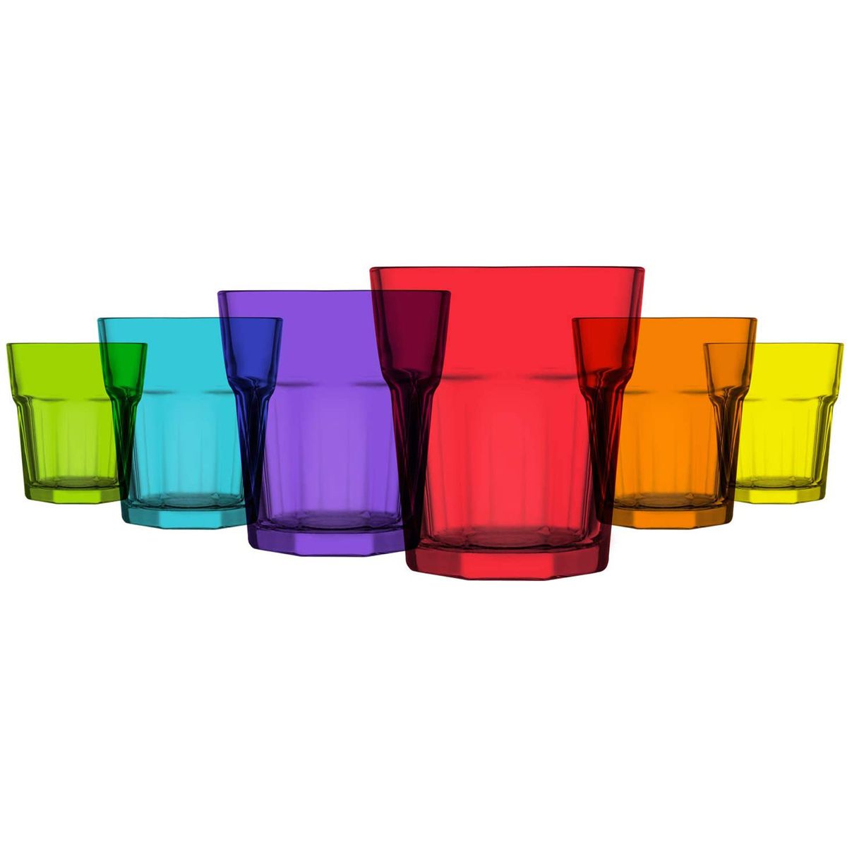 Colored Glass Drinkware