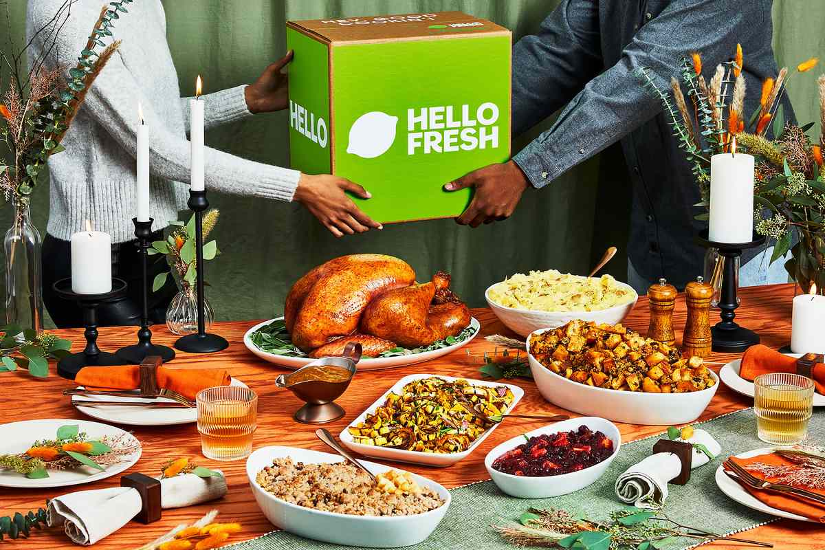 HelloFresh Thanksgiving Meal Delivery Kit