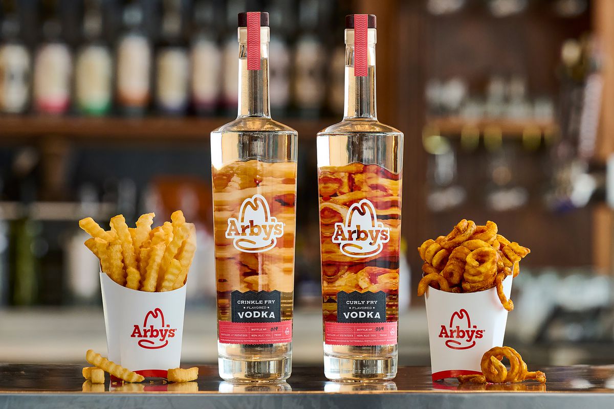 Arby's Crinkle and Curly Fry Vodka