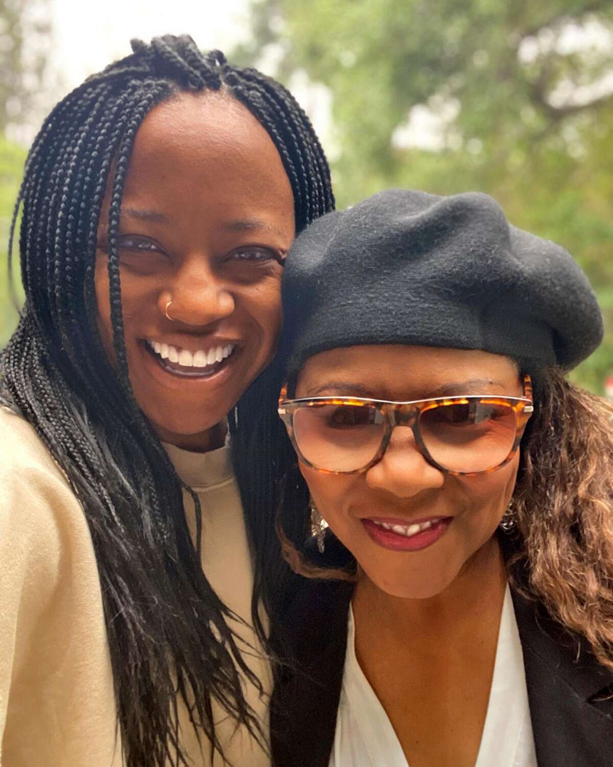 Osayi Endolyn and her aunt, Patrice Rushen