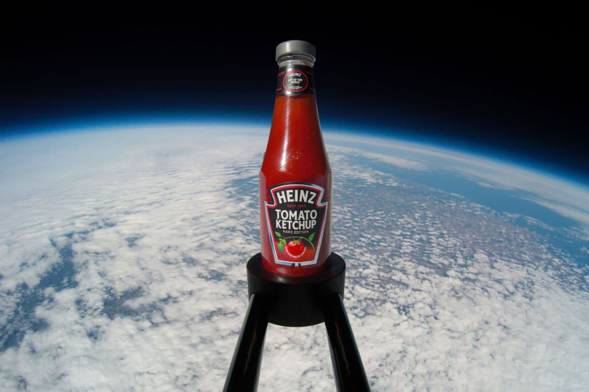 Heinz Mars edition ketchup