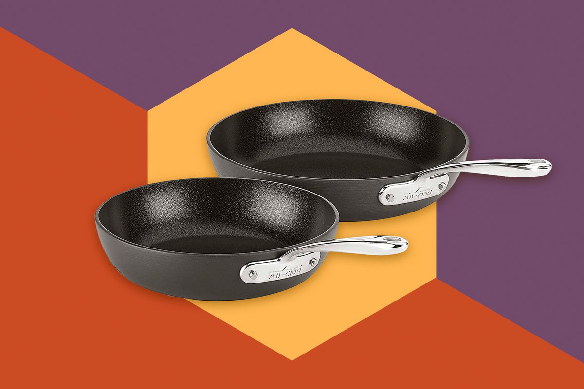 set of all-clad nonstick pans
